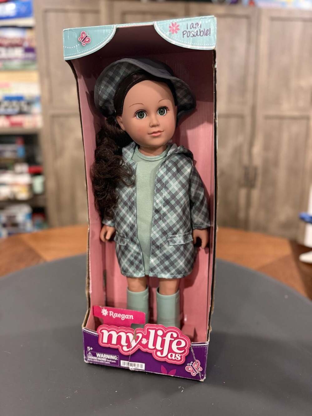 My Life As Raegan Posable 18-inch Doll Rain Gear